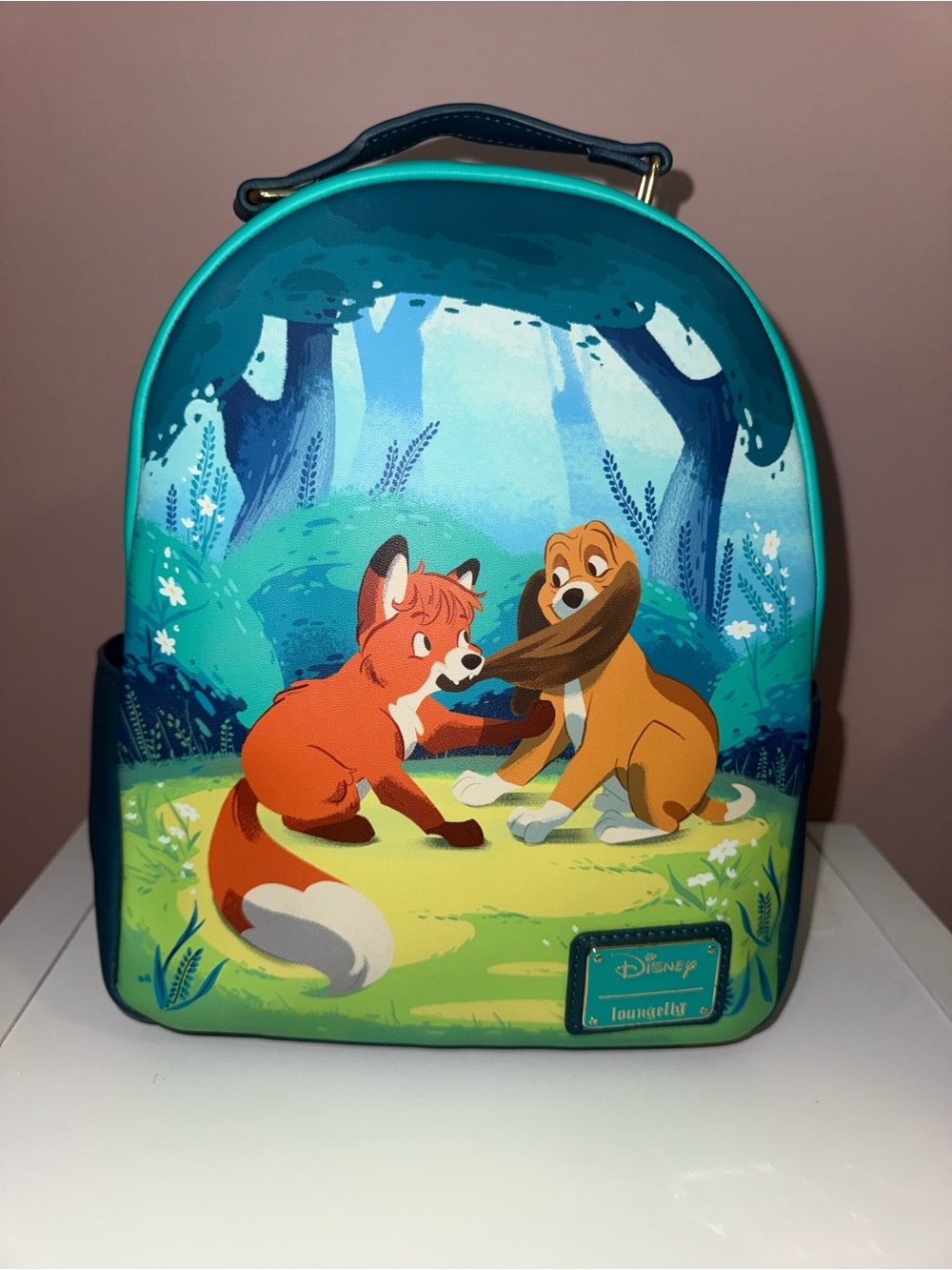 Fox & The Hound Loungefly Disney Mini Backpack